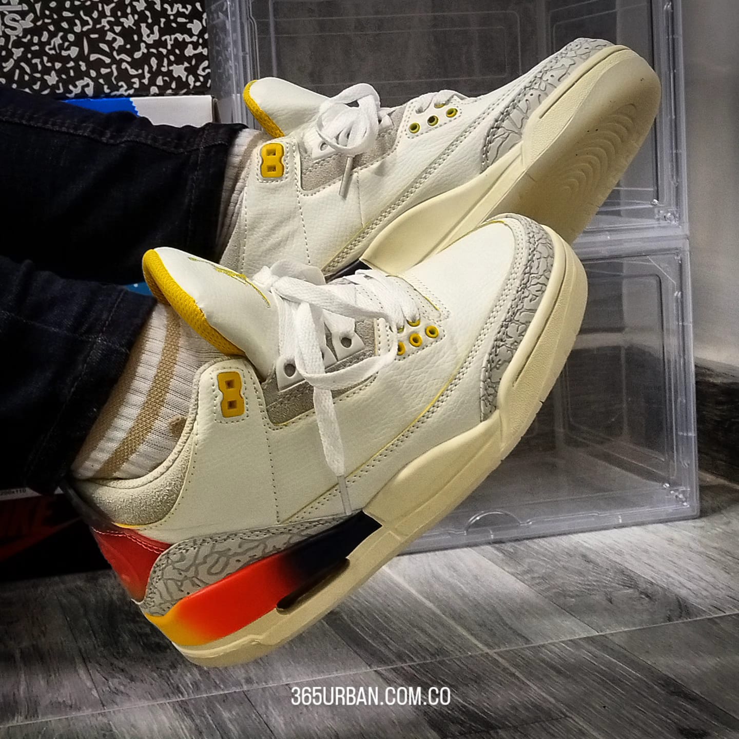 AIR JORDAN 3 RETRO J BALVIN 'RIO'