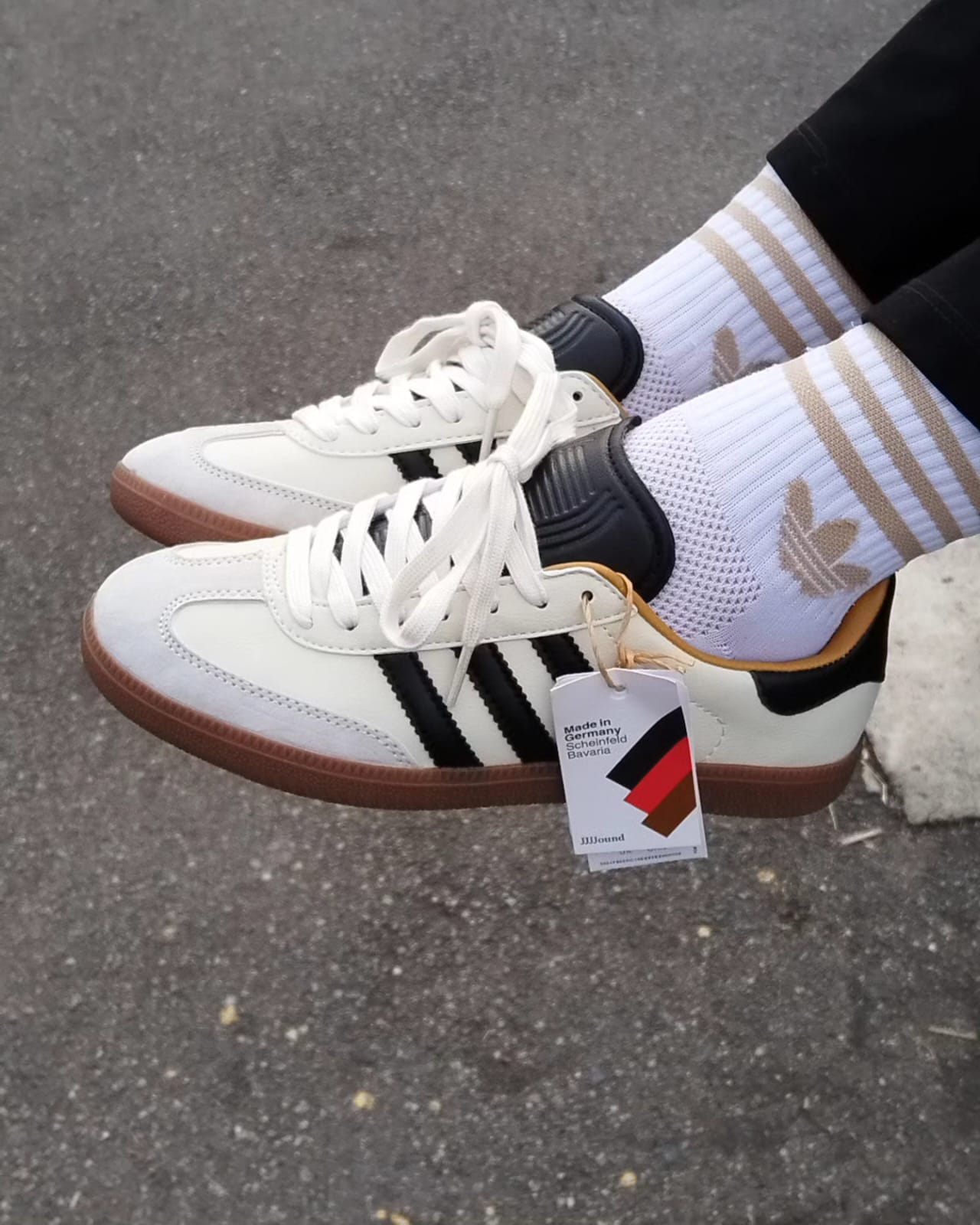 ADIDAS SAMBA OG JJJJOUND WHITE