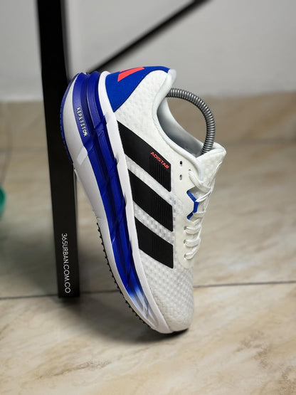 ADIDAS ADISTAR BLANCO - AZUL
