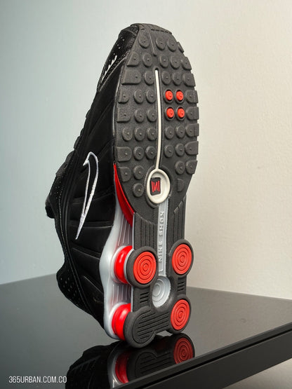NIKE SHOX R4 NEGRO-ROJO