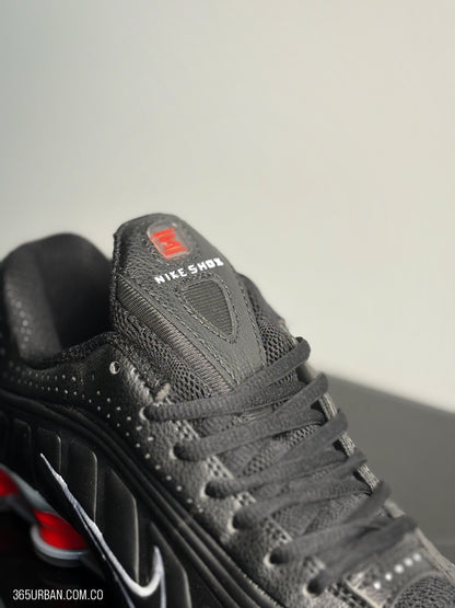 NIKE SHOX R4 NEGRO-ROJO