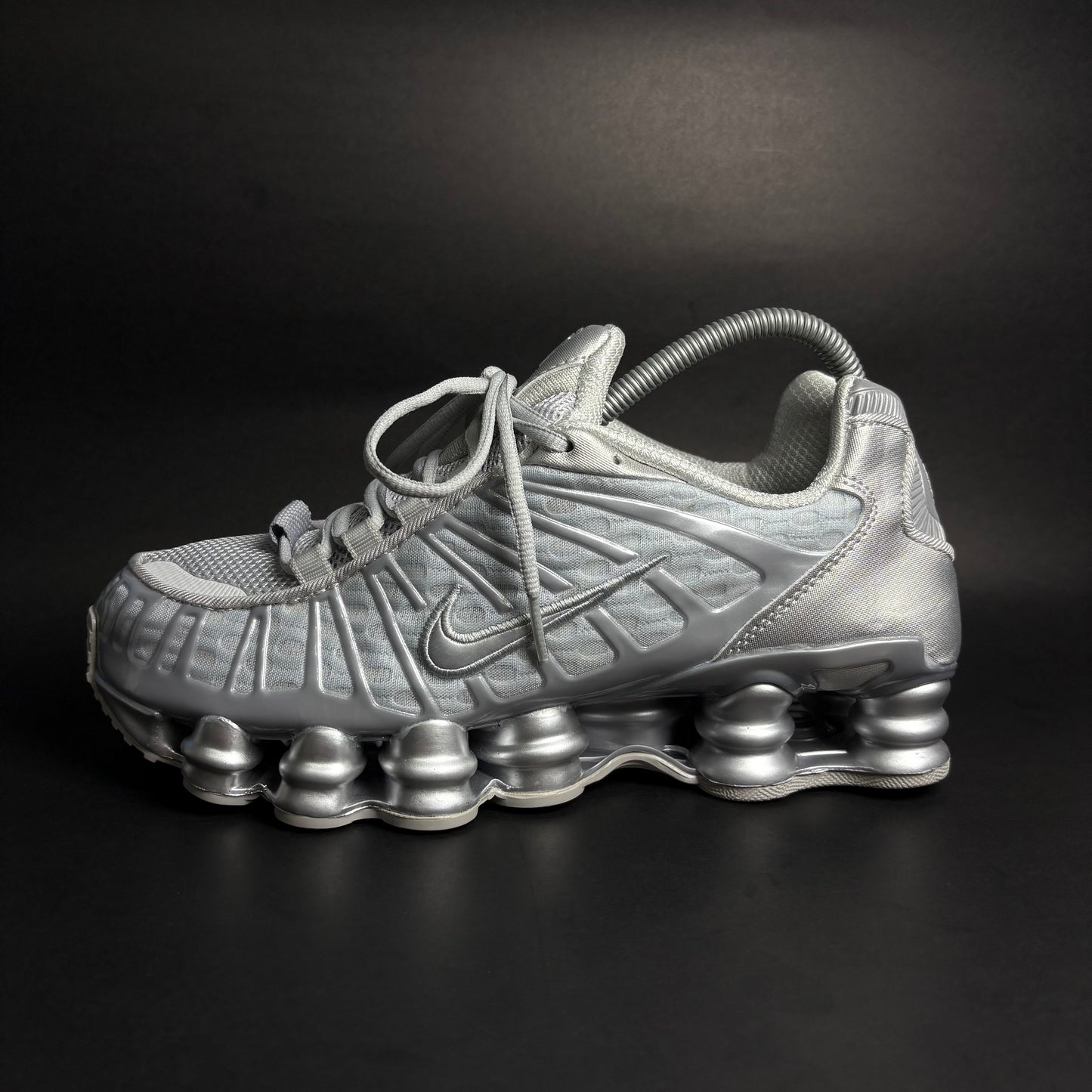 NIKE SHOX TL GRIS PLATA