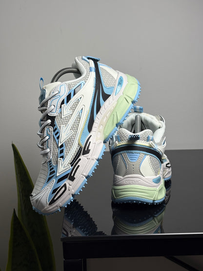 OFF WHITE BE RIGHT BACK BLANCO CELESTE